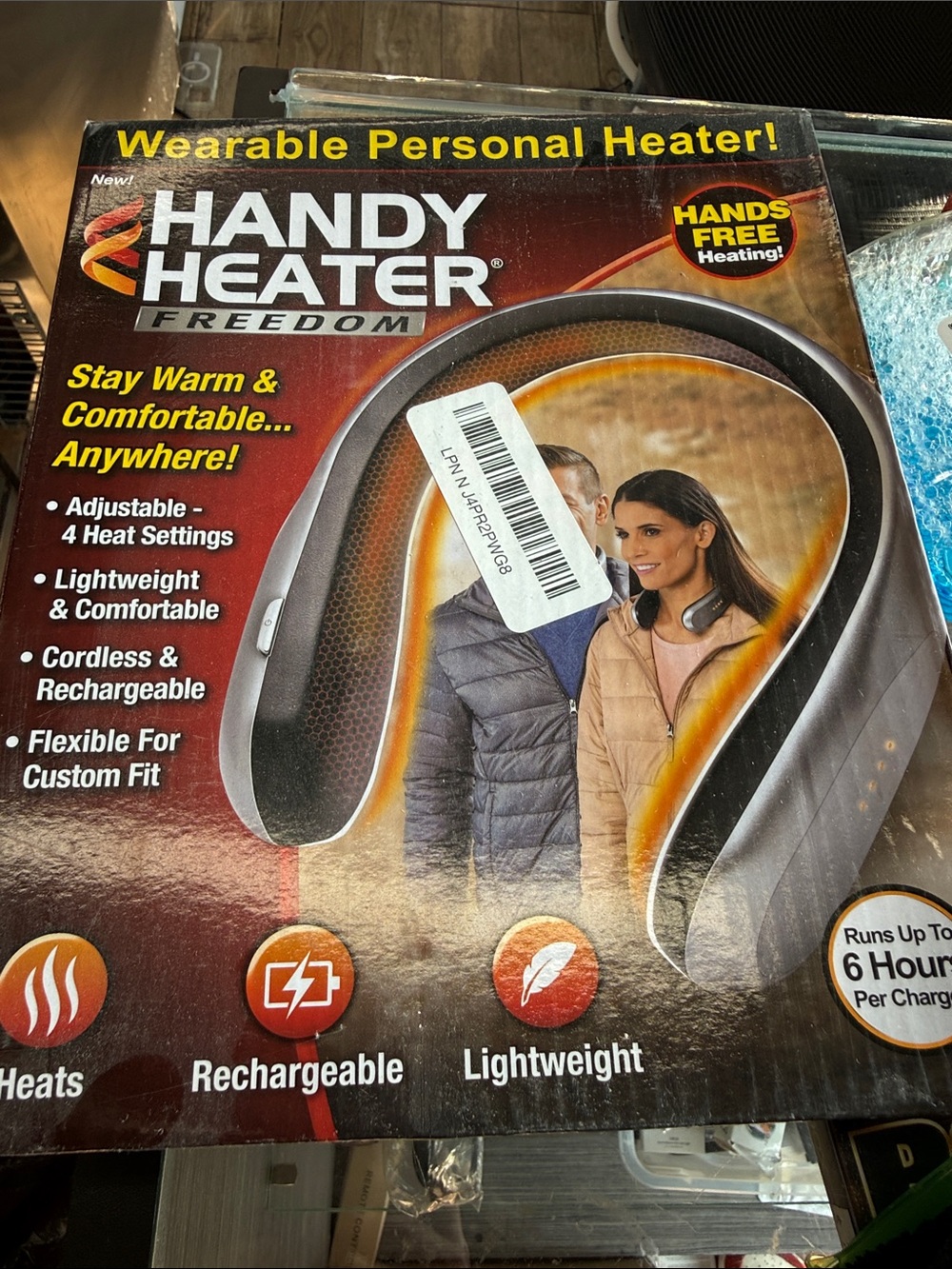 Freedom Wearable Personal Neck Heater - Black